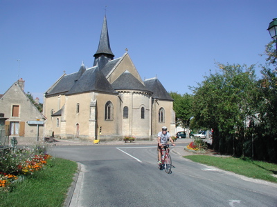 Biking in France